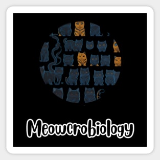 Meowcrobiology Sticker